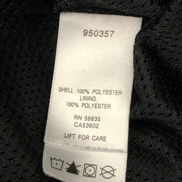 CABELA'S Mens Windbreaker Pullover Windcrest Black V Neck Pockets Size M #950357 - Picture 7 of 7